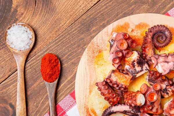 Comer pulpo en Barcelona Can Lampazas